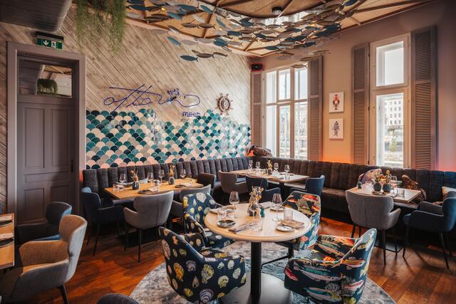 "Otto will Meer" ist das neue Lokal im Schützenhaus am Donaukanal. | Foto: Philipp Lipiarski