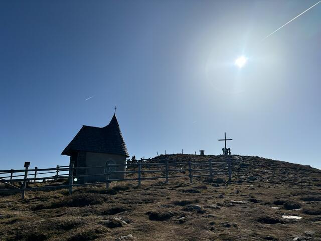 Idyllisch gelegene Apollonia-Kapelle.