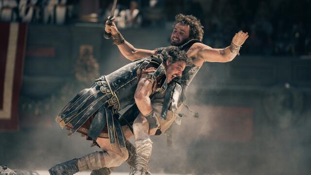 Endlich ist es soweit: Mit "Gladiator II" kommt der langersehnte Nachfolger des Filmklassikers aus dem Jahr 2000 in die heimischen Kinos. | Foto: Constantin Film