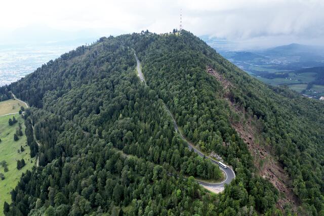 Wohl für die kommenden drei Wochen ist der Rundwanderweg am Salzburger Hausberg gesperrt. | Foto: Land Salzburg/Melanie Hutter