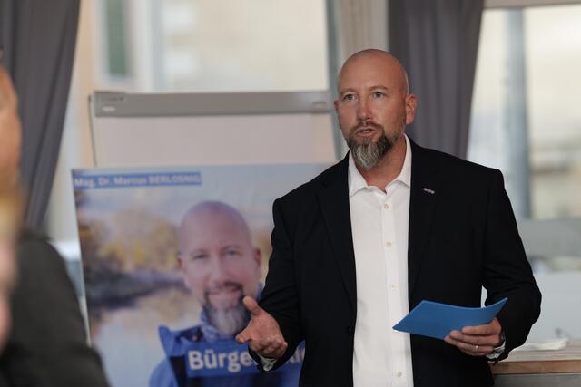 Marcus Berlosnig (FPÖ Neunkirchen): „Ich stecke mir die Ziele sehr hoch.“ | Foto: Santrucek