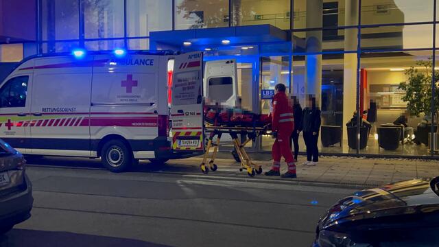 Polizei und Rettungskräfte nach einem Unfall in Pöchlarn | Foto: DOKU NÖ