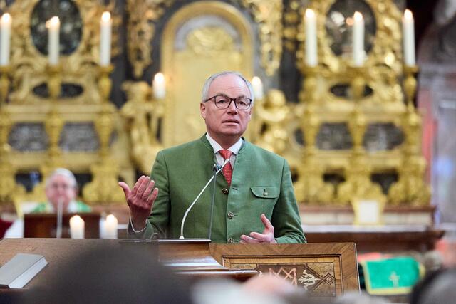 LH-Stellvertreter Stephan Pernkopf sprach die Grußworte. | Foto: Georges Schneider
