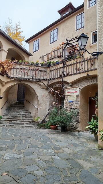 im Innenhof des Gebäudes... | Foto: I.Wozonig