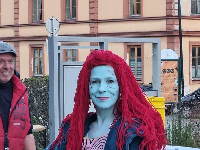 Katharina Krenn war ebenso beim Halloweenfest. | Foto: SPÖ Pro Pressbaum