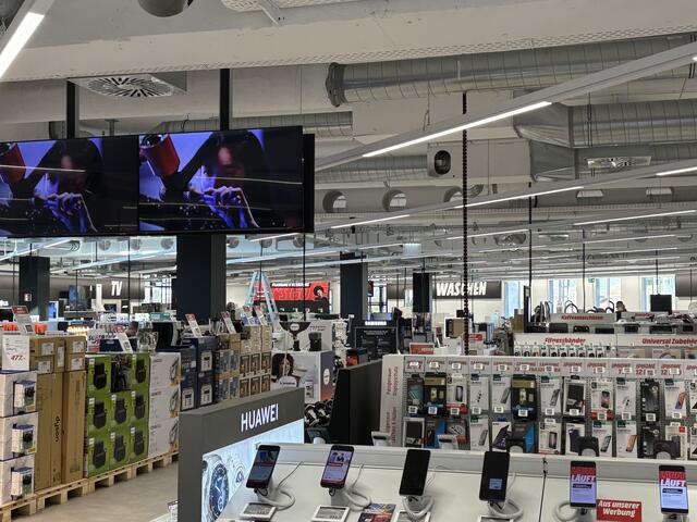 MediaMarkt mit einer Verkaufsfläche von 1.600m2 im Cyta Völs | Foto: MeinBezirk