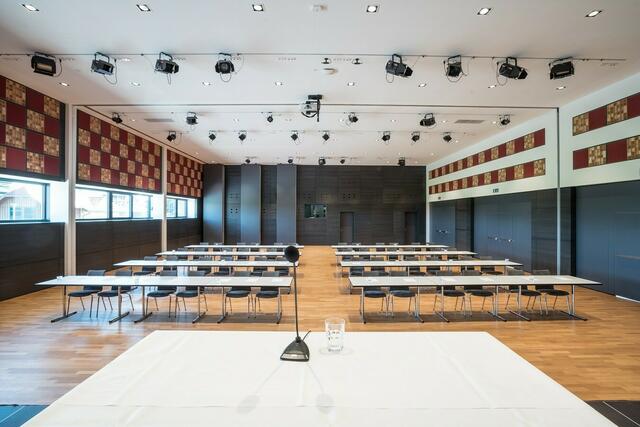 Das Kulturzentrum Hallwang bietet auch Raum für Firmenfeiern und Seminare. | Foto: Michael Preschl