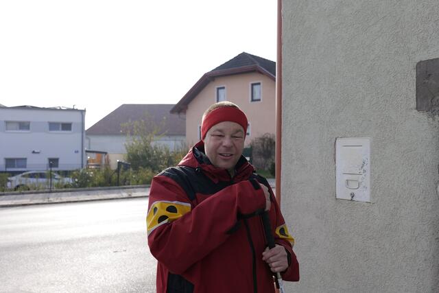 Christoph Zottl in seinem Ortsteil: Rohrbach. | Foto: Santrucek