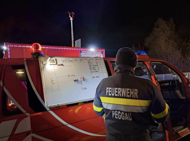 Der Einsatz der Feuerwehr streckte sich über zwei Tage. | Foto: FF Peggau