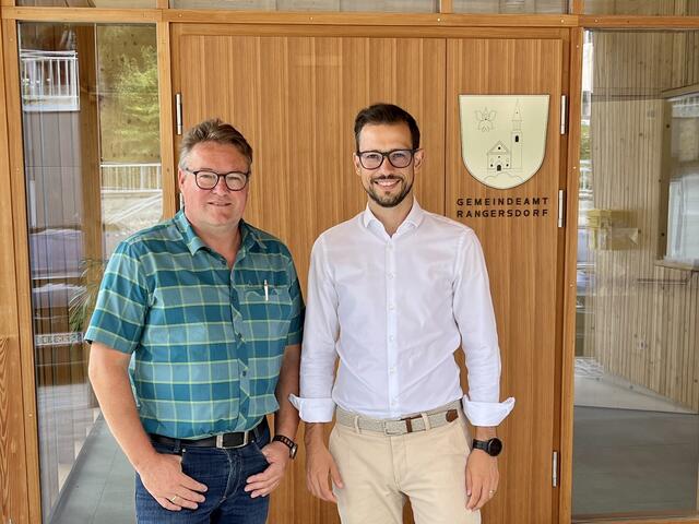 BGM Josef Kerschbaumer und LR Sebastian Schuschnig | Foto: Büro LR Schuschnig/Habich