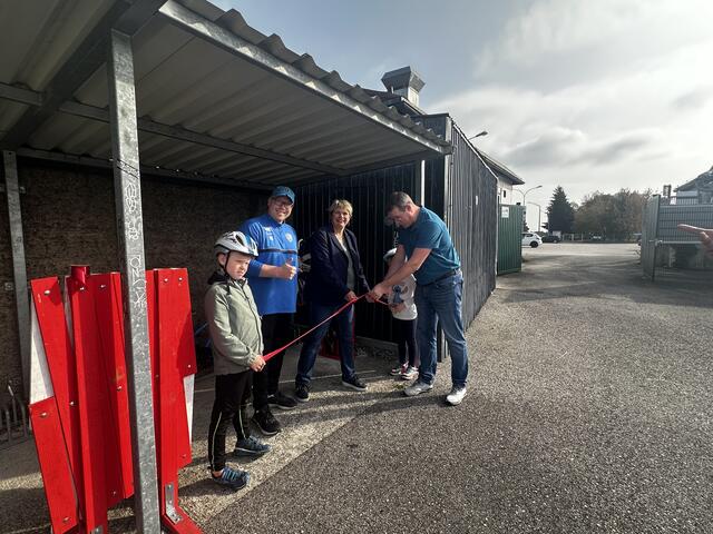 Feierliche Eröffnung der ersten Radservice-Station in Leonding. | Foto: JCUV
