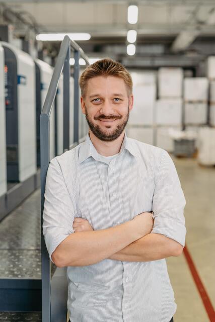 Markus Ramsbacher: „Wir sind überzeugt, dass wir mit der Neuausrichtung der Geschäftsleitung und der gemeinsamen Führung als Doppelspitze einen wichtigen und zukunftsweisenden Schritt machen.“ | Foto: Samson Druck