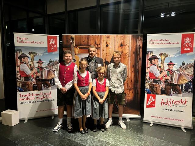 Das Köflacher Musikschul-Quartett mit Helmut Fellinger | Foto: Fellinger