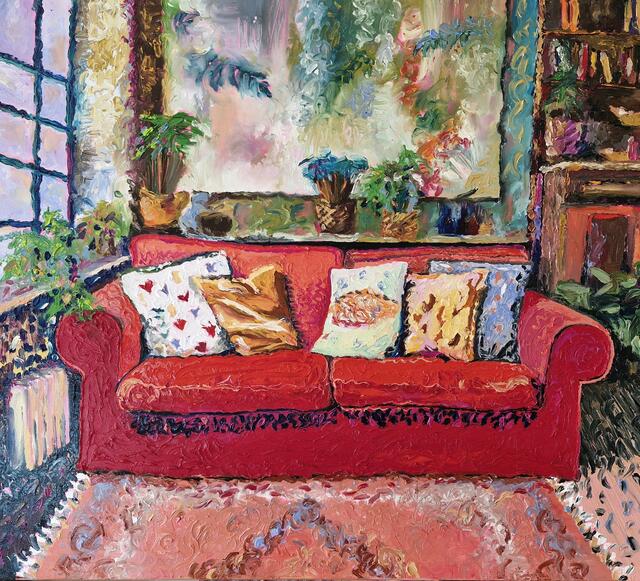 Dieses Gemälde wird verlost. | Foto: Privat