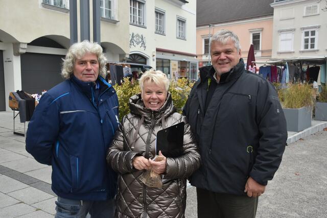 Gerhard Lackstätter, Marion Keiblinger und Gerald Zöchinger | Foto: Müller