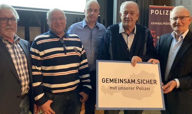 Robert Woschitz, Harald Pal, Robert Kamper, Heinz Schächle und Werner Gradwohl. | Foto: Werner Gradwohl