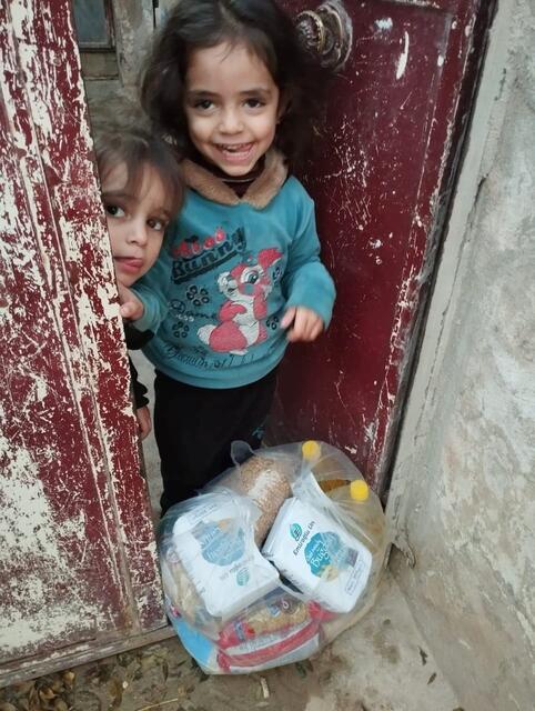 Syrien ist eines der Projektländer, in denen ORA Lebensmittelpakete verteilt. | Foto: ORA International