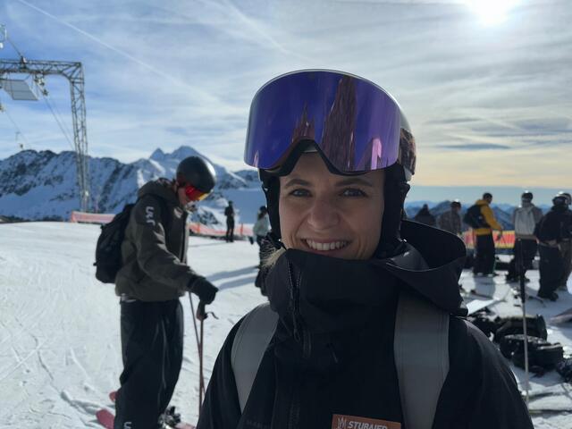 Maria Unterlechner ist für den Stubaier Gletscher im Organisationskomitee vertreten und spricht von einem enormen Werbewert für die Region. | Foto: Kainz