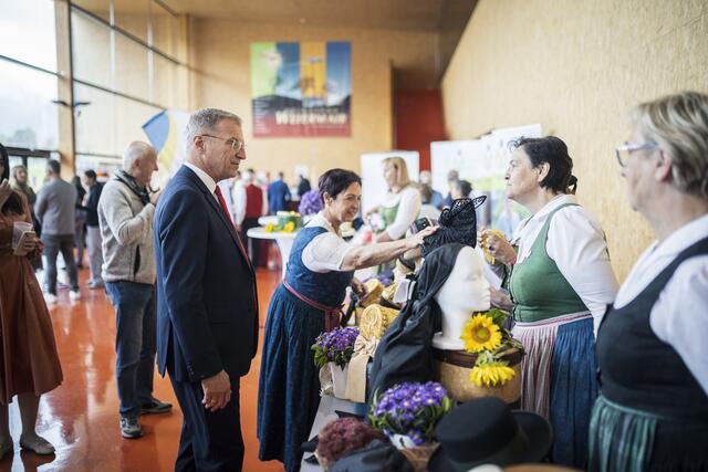 "Jedes Ehrenamt ist wichtig. Unsere Gesellschaft lebt von dieser Dynamik des Gemeinsamen", so Landeshauptmann Stelzer. | Foto: Land OÖ/Mayrhofer