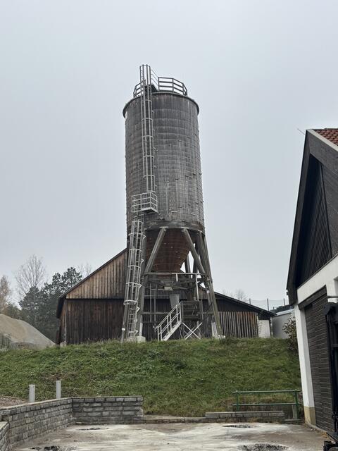 Auch in diesem Silo befindet sich Salz für die Streuung. | Foto: Alexandra Goll