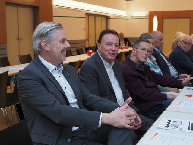 Günther Kautz und Hannes Weninger. | Foto: Santrucek