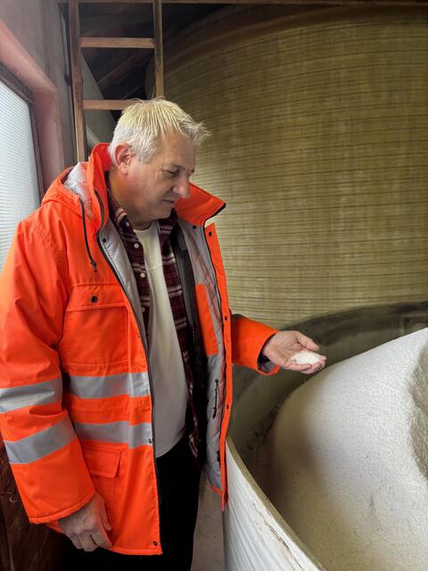 Die Salzlager für Hollabrunn sind voll. | Foto: Alexandra Goll
