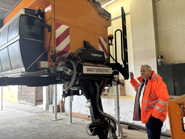 Heuer wurden die Salzstreuer noch nicht eingesetzt. | Foto: Alexandra Goll