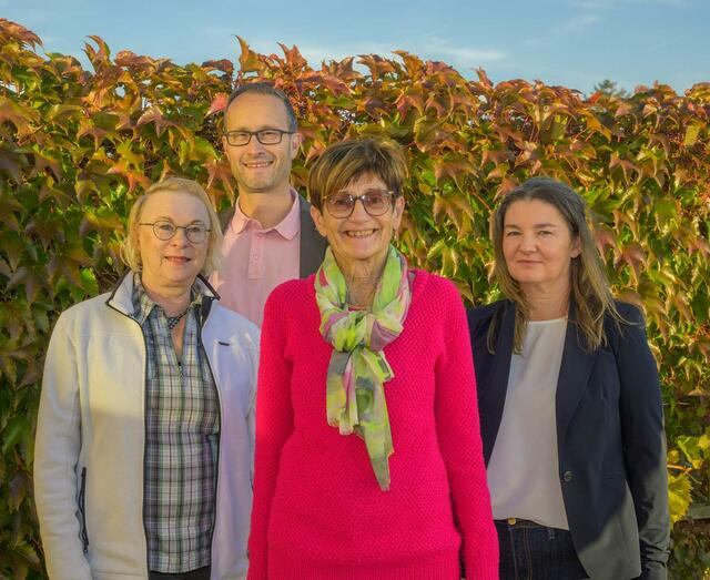 LBI: Johanna Haigl, Patrick Steurer, Lieselotte Krendelsberger, Birgit Müller. | Foto: Christian Handl