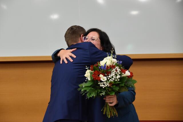 Glückwünsche von Clemens Zinnbauer. | Foto: Preineder
