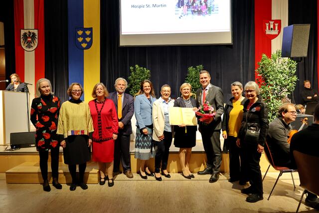 Das Team des Hospiz St. Martin. | Foto: Stadtgemeinde Klosterneuburg/Lutz