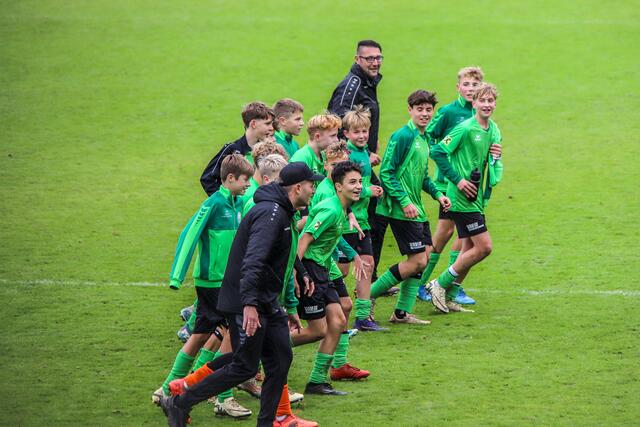 Jubel der U14 nach dem 3:2 Sieg gegen Gralla/Leibnitz | Foto: Iris Bloder