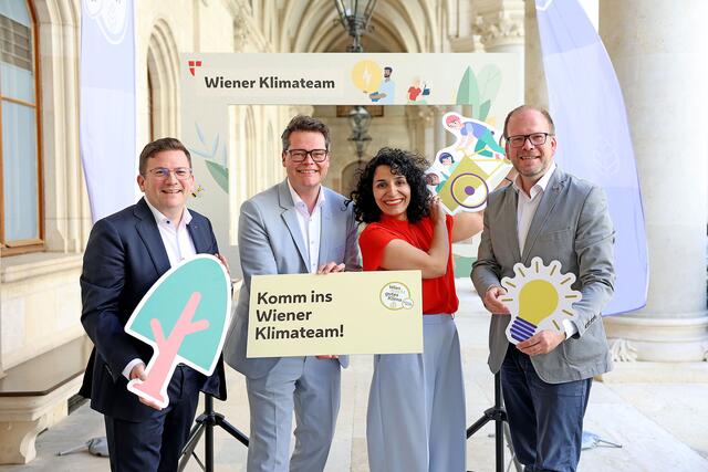 Seit Herbst sind die Bezirke Alsergrund, Meidling und Rudolfsheim-Fünfhaus im Klimateam. | Foto: Stadt Wien / Votava