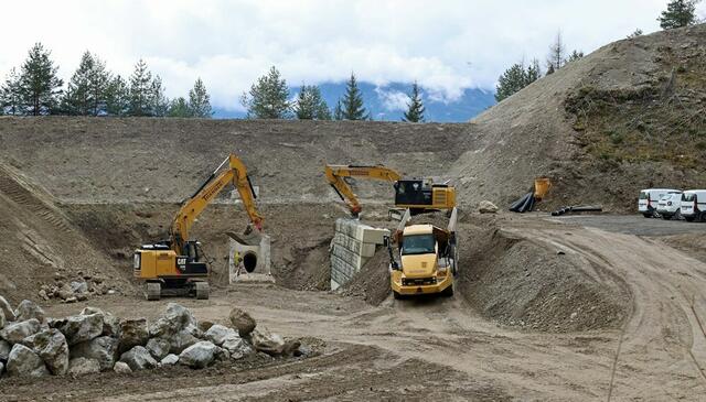 März 2023:
Der Abschluss der Bauarbeiten ist bis Sommer 2024 geplant.
 | Foto: F. Bär