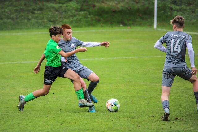 Spannende Duelle gab es beim U14 Match zu sehen | Foto: Iris Bloder