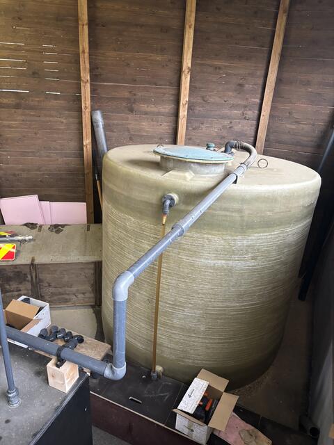 Das Sole-Gemisch wird hier vorbereitet. | Foto: Alexandra Goll