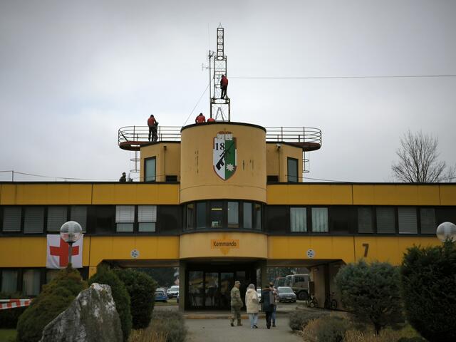 Die Kaserne lud zum "Tag der offenen Tür".