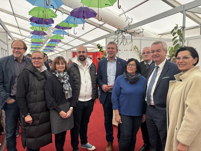 Offizielle Eröffnung der Mürzer Messe mit Vertreterinnen und Vertretern der Gemeinde-, Landes- und Bundespolitik, der Verwaltung und der Wirtschaft. | Foto: Koidl