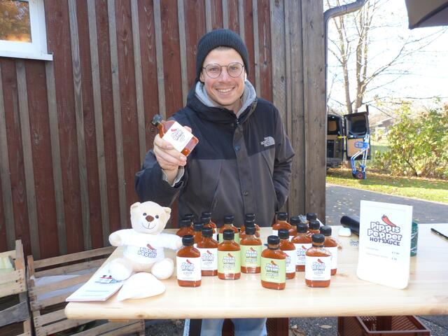 Die Besucher ließen sich "Peps Pepper Hot Sauce" nicht entgehen!
