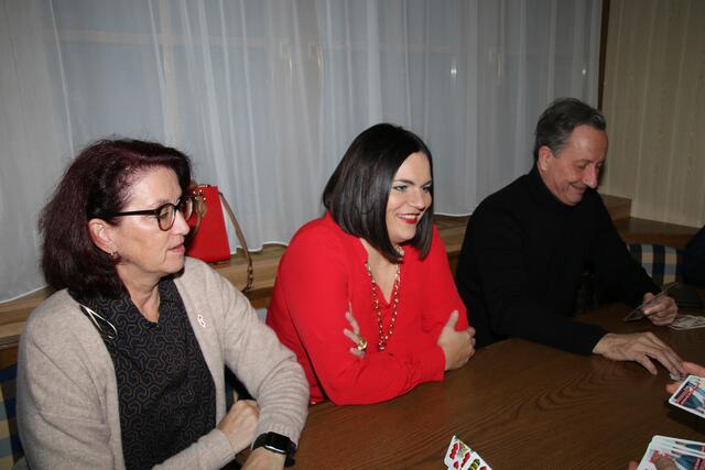 v. l. Monika Graf, Astrid Eisenkopf und Günter Kovacs