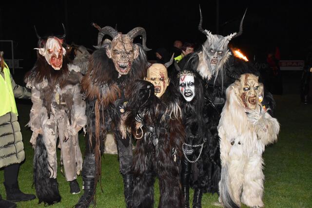 Die Krampusse waren in Altschlaining los. | Foto: Michael Strini