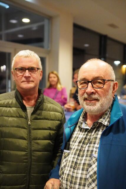 Zwei echte Falco und Hansi Lang Fans: Franz Brenner und Otto Adler.