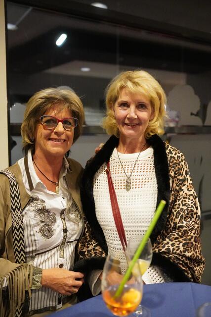 Jutta Gersthofer genoss den Abend mit Andrea Koberger.