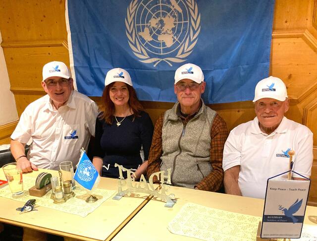 Der Vorstand: Präs. Gerhard Dujmovits, Kassierin Daniela Eberl, Schriftführer Peter Gasteiger und Vizepräs. Franz Köfel (v.l.n.r.) | Foto: privat