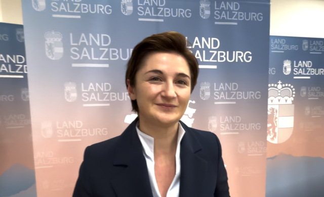 "Es wurde ein sehr komplexer Plan A vorgelegt, der jetzt mehrheitlich abgelehnt wurde. Der Salzburger Bürgermeister Auinger hat angekündigt, es gäbe einen Plan B. Ich habe bis dato noch nichts von einem Plan B gehört", sagte die Landeshauptmann-Stellvertreterin. | Foto: Martin Schöndorfer, 2024