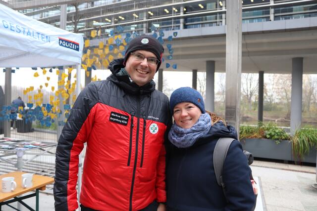 Markus und Kathi Killer besuchten die Messe.