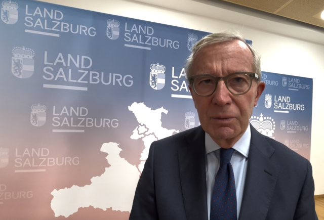 "Es gilt jetzt andere Mobilitätslösungen zu finden, die die angespannte Verkehrssituation im Zentralraum lösen", sagte Landeshauptmann Wilfried Haslauer. | Foto: Martin Schöndorfer, 2024
