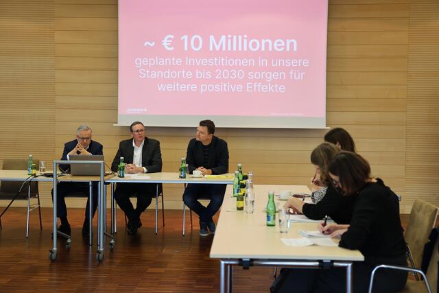 Bei einer Pressekonferenz wurden die Investitionen der SMW, die in einer Studie nun errechnet wurden, präsentiert.  | Foto: SMW