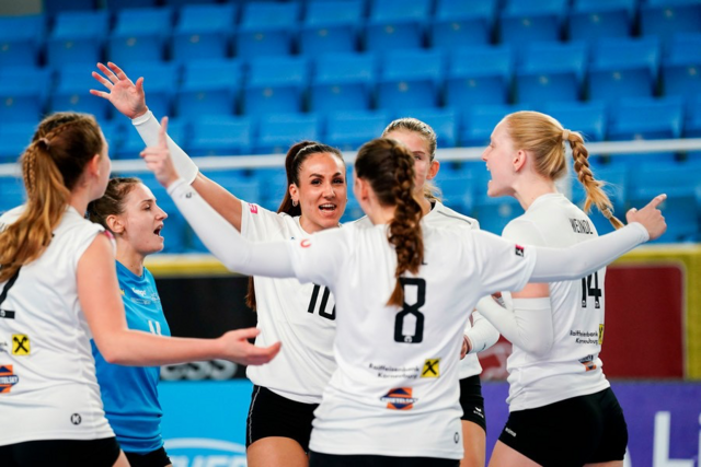 Mit 3:0 entscheiden die Erzbergmadln das Spiel für sich. | Foto: Thomas Fuernholzer