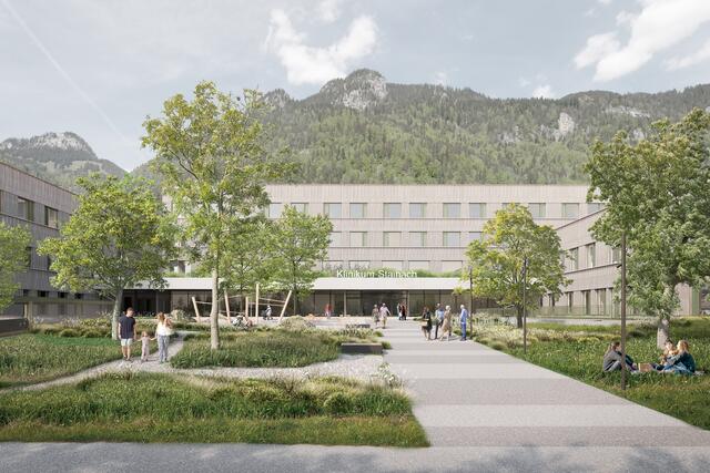 "Landschaftlich gut integriert", sagt das Architekten-Duo. | Foto: ARGE Maurer Franz&amp;Sue
