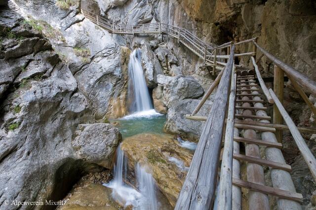 Die Bärenschützklamm ist voraussichtlich ab 1. Juni wieder für Wanderer geöffnet. | Foto: AV Mixnitz